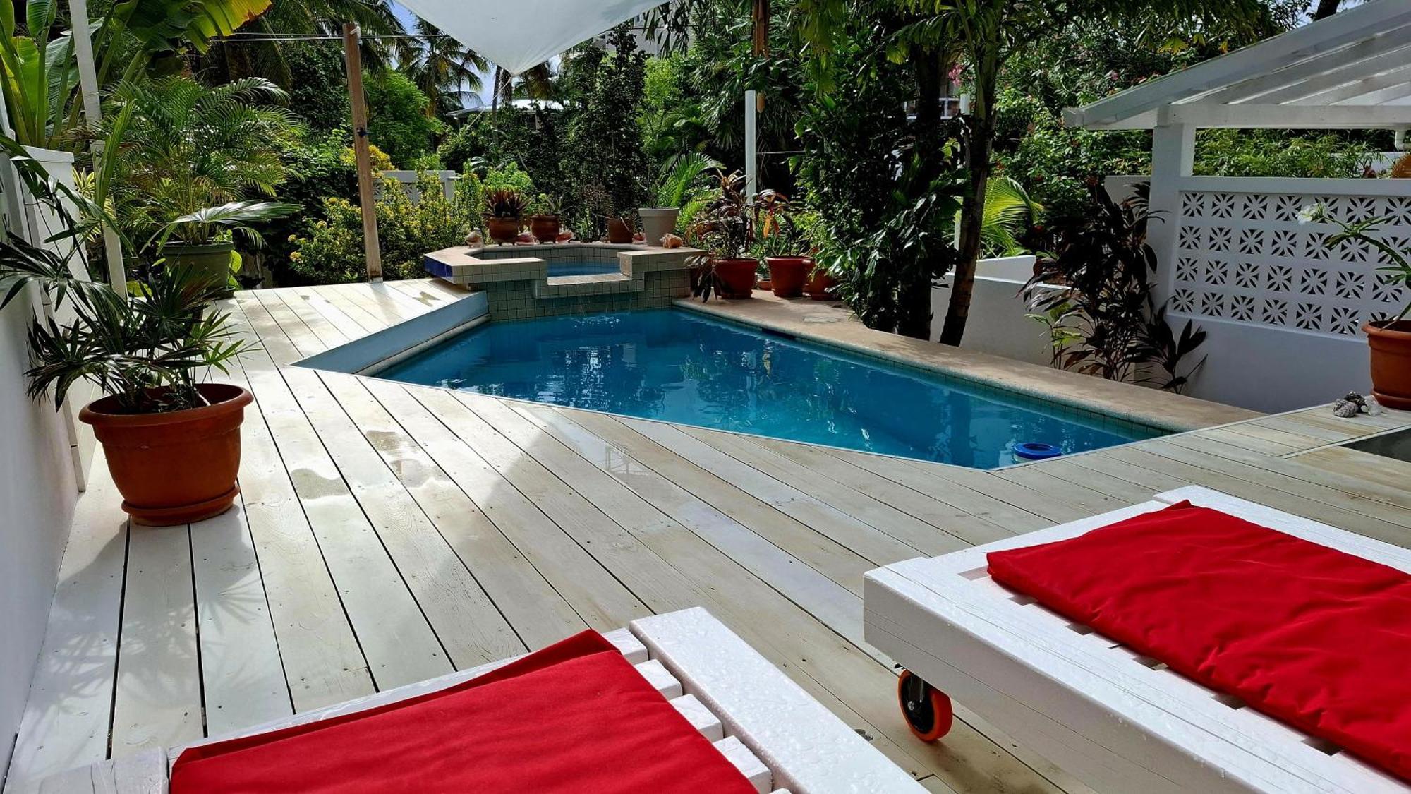 Amanda'S Place Casa Amancer - Sea View, Pool And Tropical Garden Caye Caulker Exterior photo