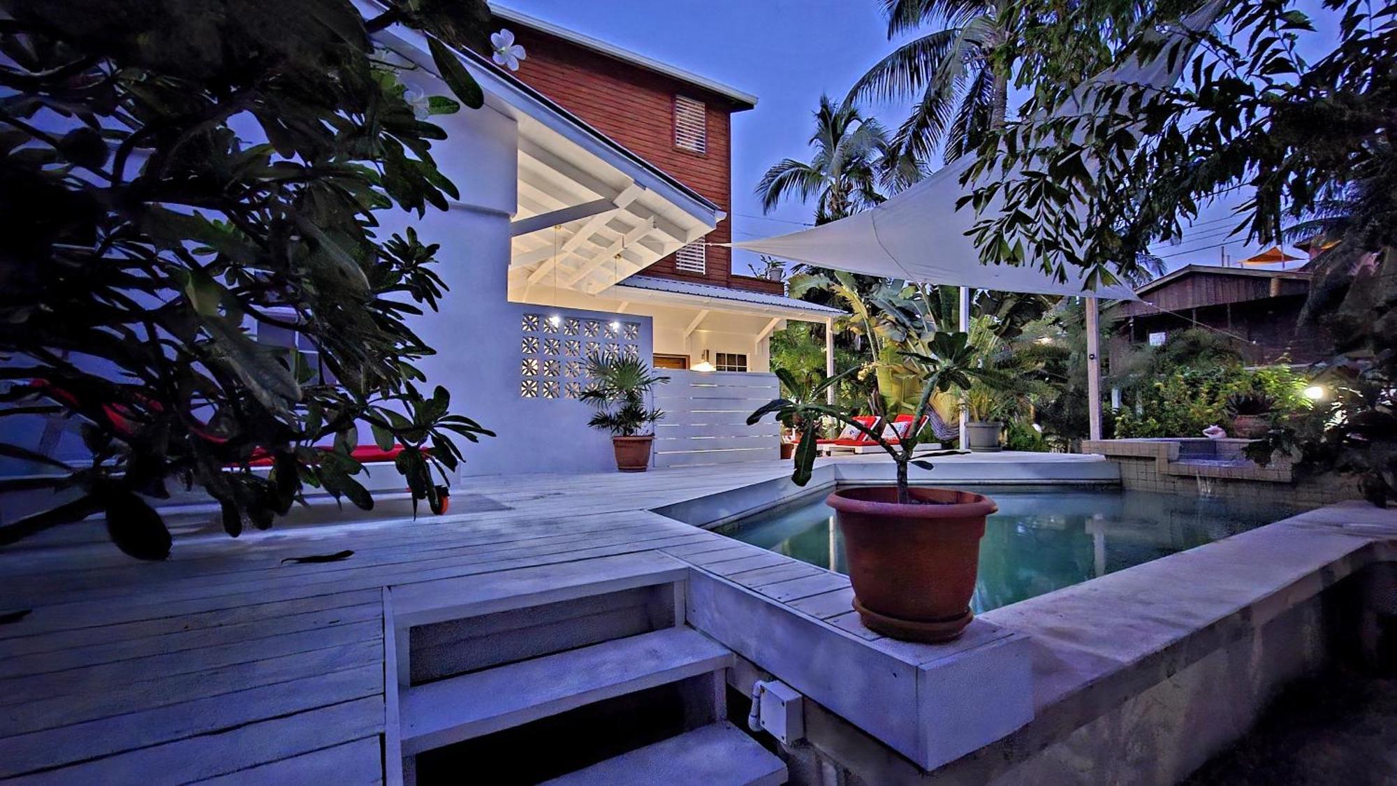 Amanda'S Place Casa Amancer - Sea View, Pool And Tropical Garden Caye Caulker Exterior photo